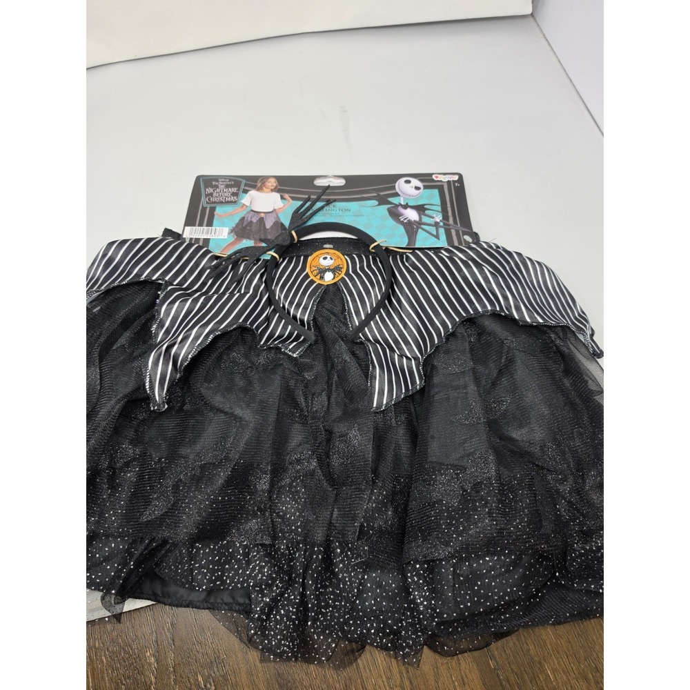 The Nightmare Before Christmas Jack Skellington Tutu Tweens Halloween One Size